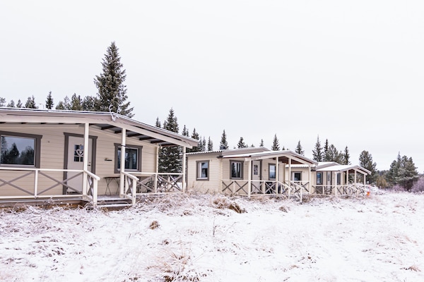 Façana frontal de l'allotjament