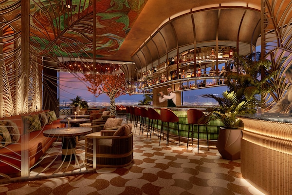 Frühstück, Mittagessen, Abendessen, Fusionsküche, Blick auf den Strand