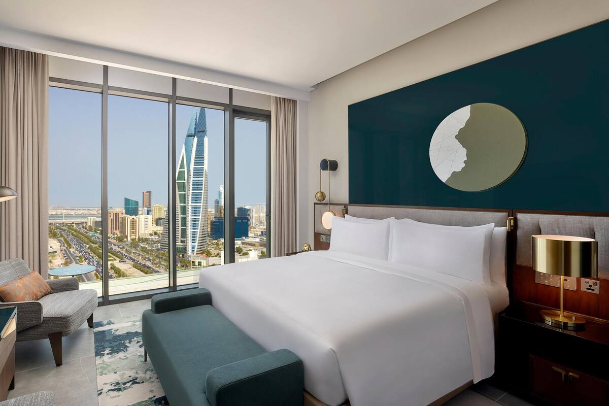 1 bilik tidur, cadar Frette Itali, peralatan tempat tidur premium