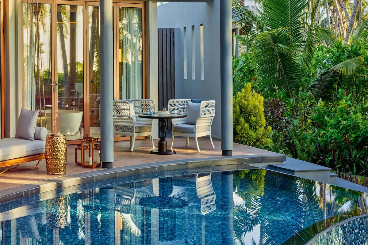 Vila, 1 Tempat Tidur King (Hawksbill) | Seprai Frette Italia, seprai premium, isi minibar gratis, dan brankas