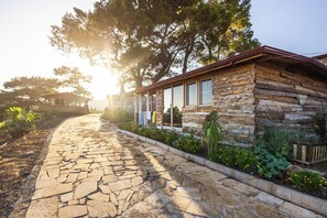 Façade de l’hébergement