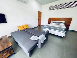 1 bedroom, iron/ironing board, free WiFi, bed sheets