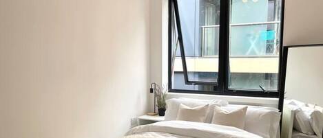 Leilighet | 2 soverom, strykejern/-brett, wi-fi (inkludert) og sengetøy