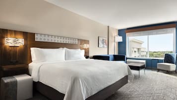 Pillow-top beds, in-room safe, desk, blackout curtains