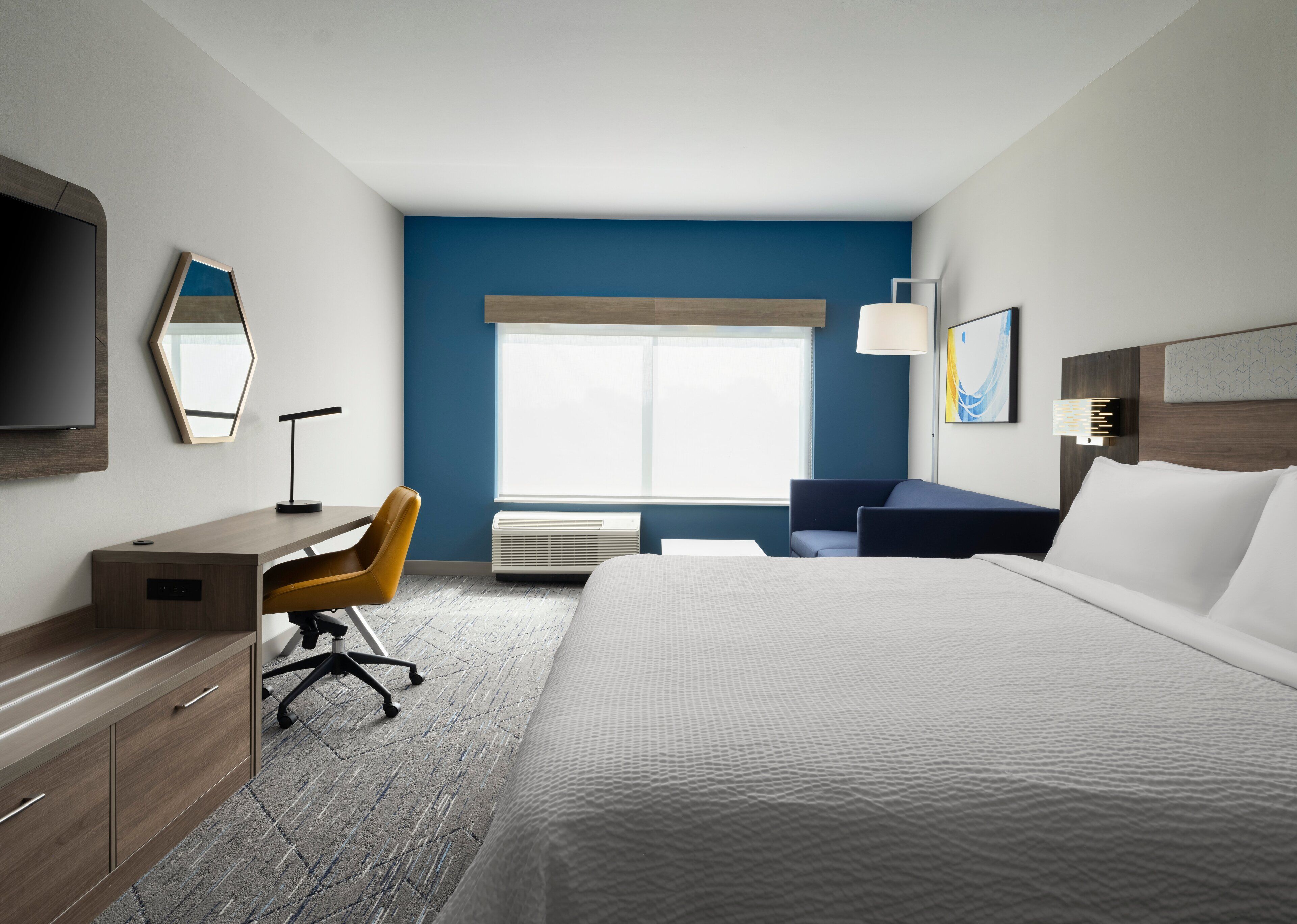 Allergitestet sengetøy, skrivebord og skrivebord for bærbar PC