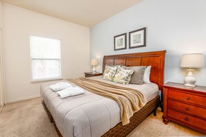 3 bedrooms, iron/ironing board, free WiFi, bed sheets