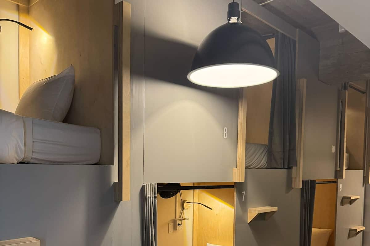 Comfort Shared Dormitory | Individually furnished, free WiFi, bed sheets