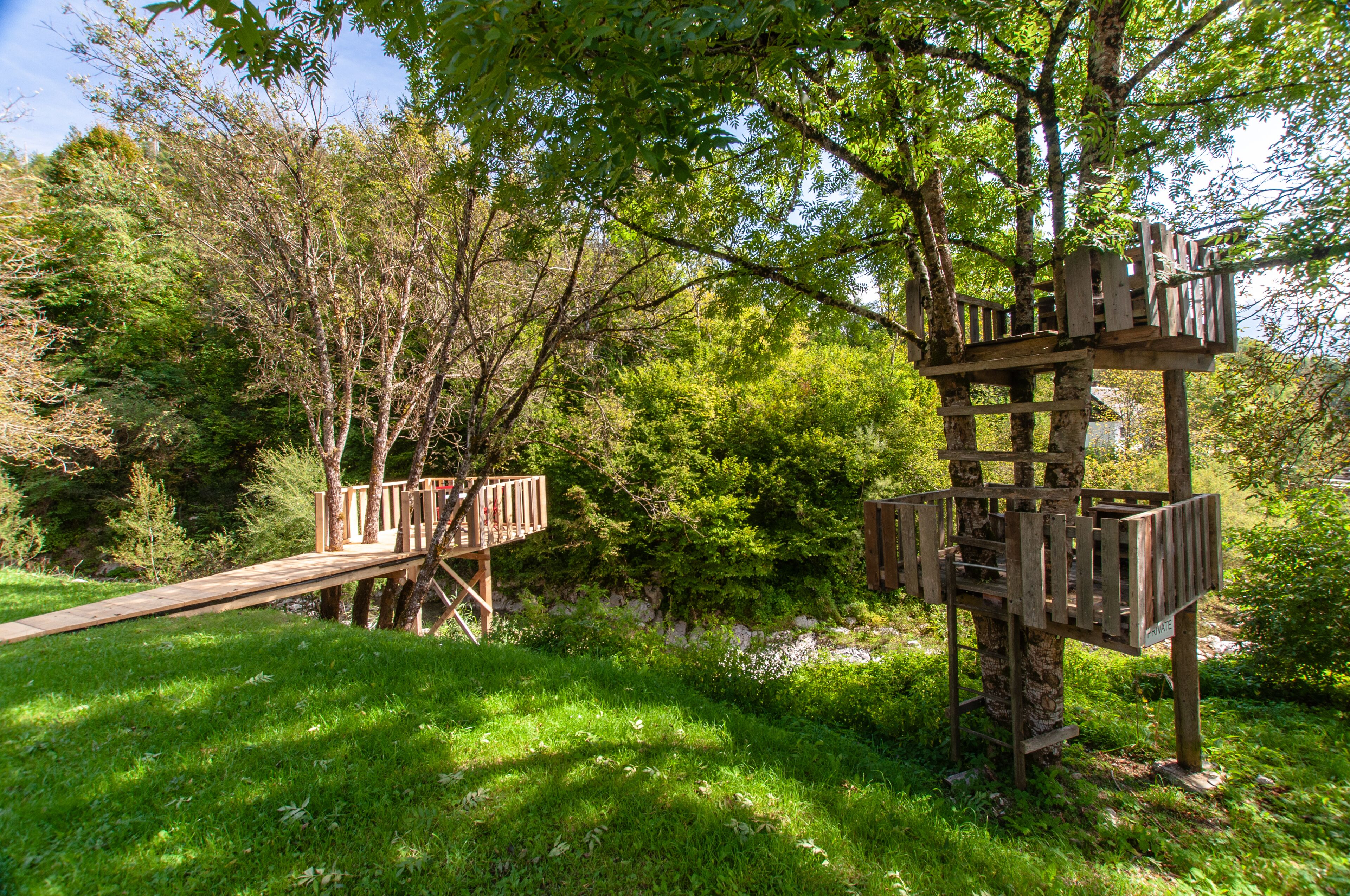 Overnattingsstedets uteområder