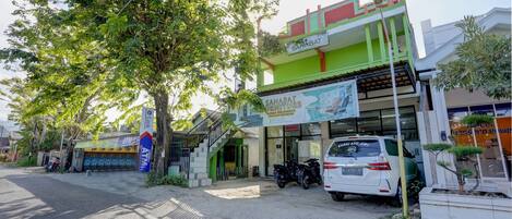 Fassade der Unterkunft