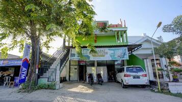 Facciata della struttura