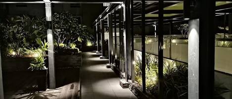 Enceinte de l’hébergement