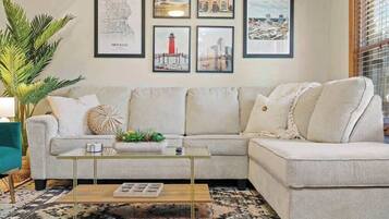 TV, video games, books, offices