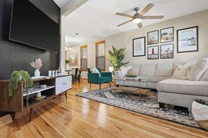 TV, video games, offices