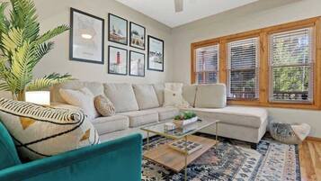 TV, video games, books, offices