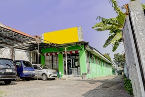 Fassade der Unterkunft