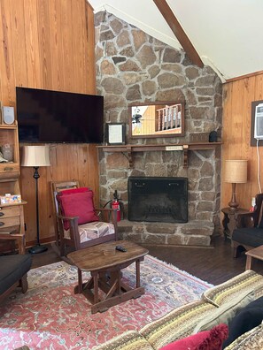 TV, DVD player, foosball, offices