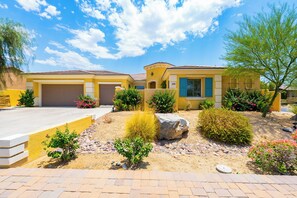 Front of property - Luxurious 5BR Resort Style Home w/ Pool & Spa (Indio)