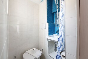 Shower, hair dryer