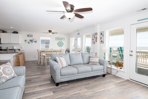 Smart TV, books - Unobstructed Views and Beach at "Turtle Time!" (North Topsail Beach)