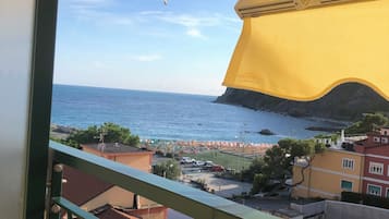 Deluxe Double or Twin Room, 1 Bedroom, Sea View, Beachside | Terrace/patio