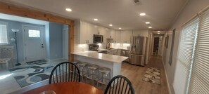 Fridge, microwave, oven, stovetop - Beach House steps to private gated beach.pools (Surfside beach)