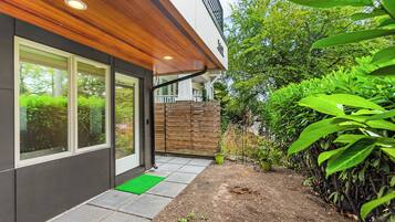 Fachada de la propiedad