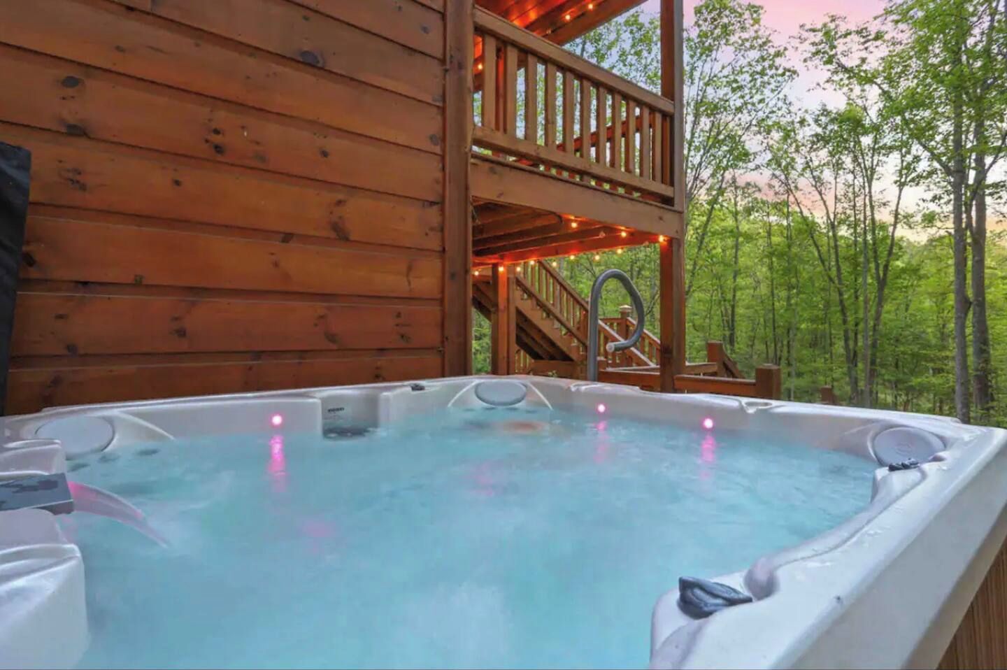 Bain à remous extérieur