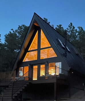 Exterior - Cozy Private A-Frame Retreat /Hot Tub/w-Views (Monument)