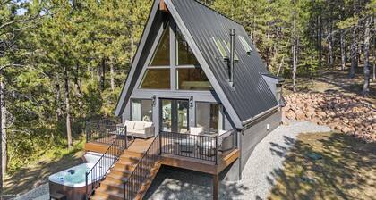 Cozy Private A-Frame Retreat /Hot Tub/w-Views