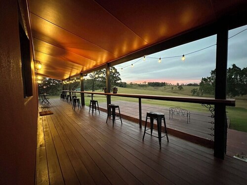 Orange cottage in Lovedale