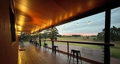 Orange cottage in Lovedale