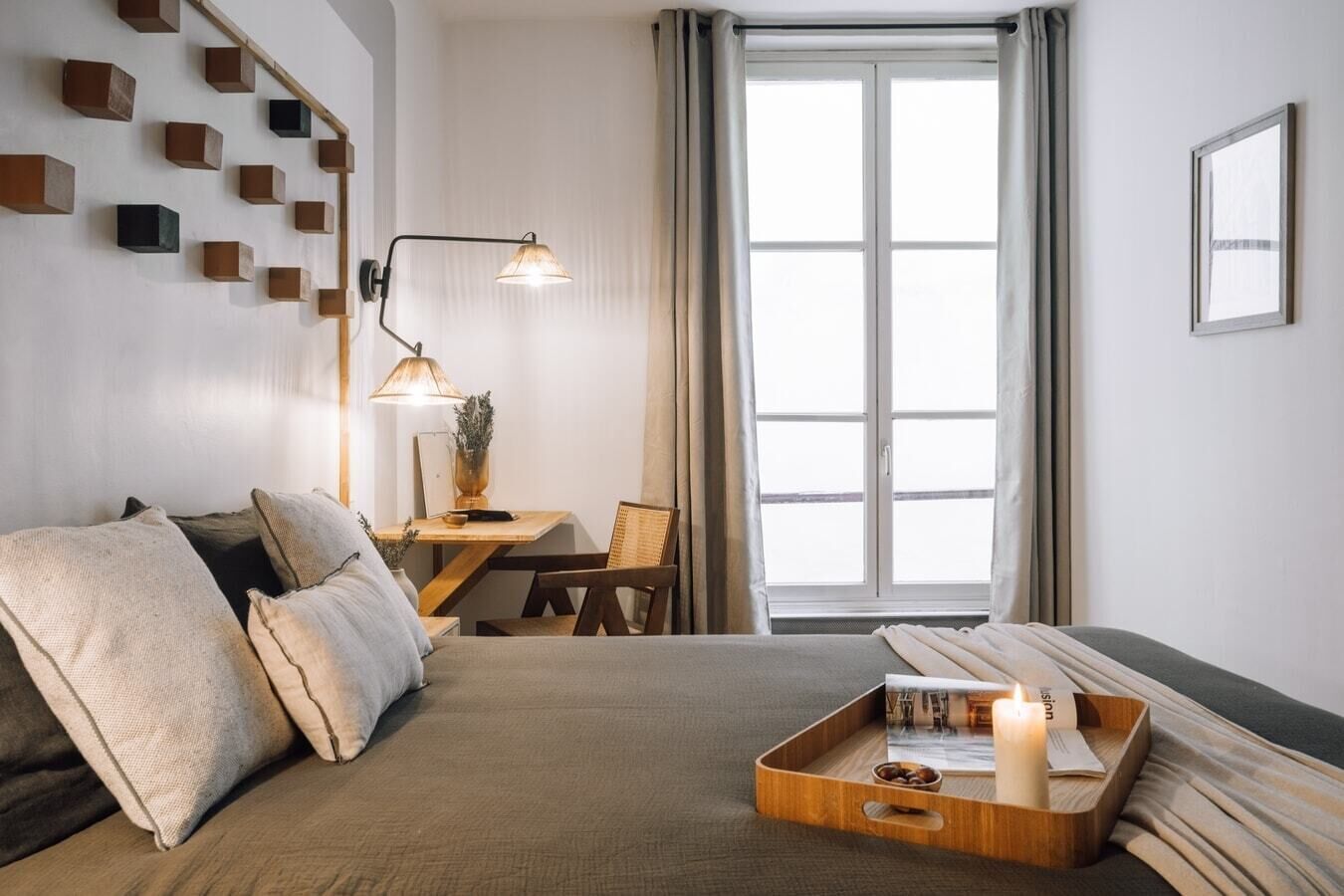 1 bedroom, desk, iron/ironing board, WiFi