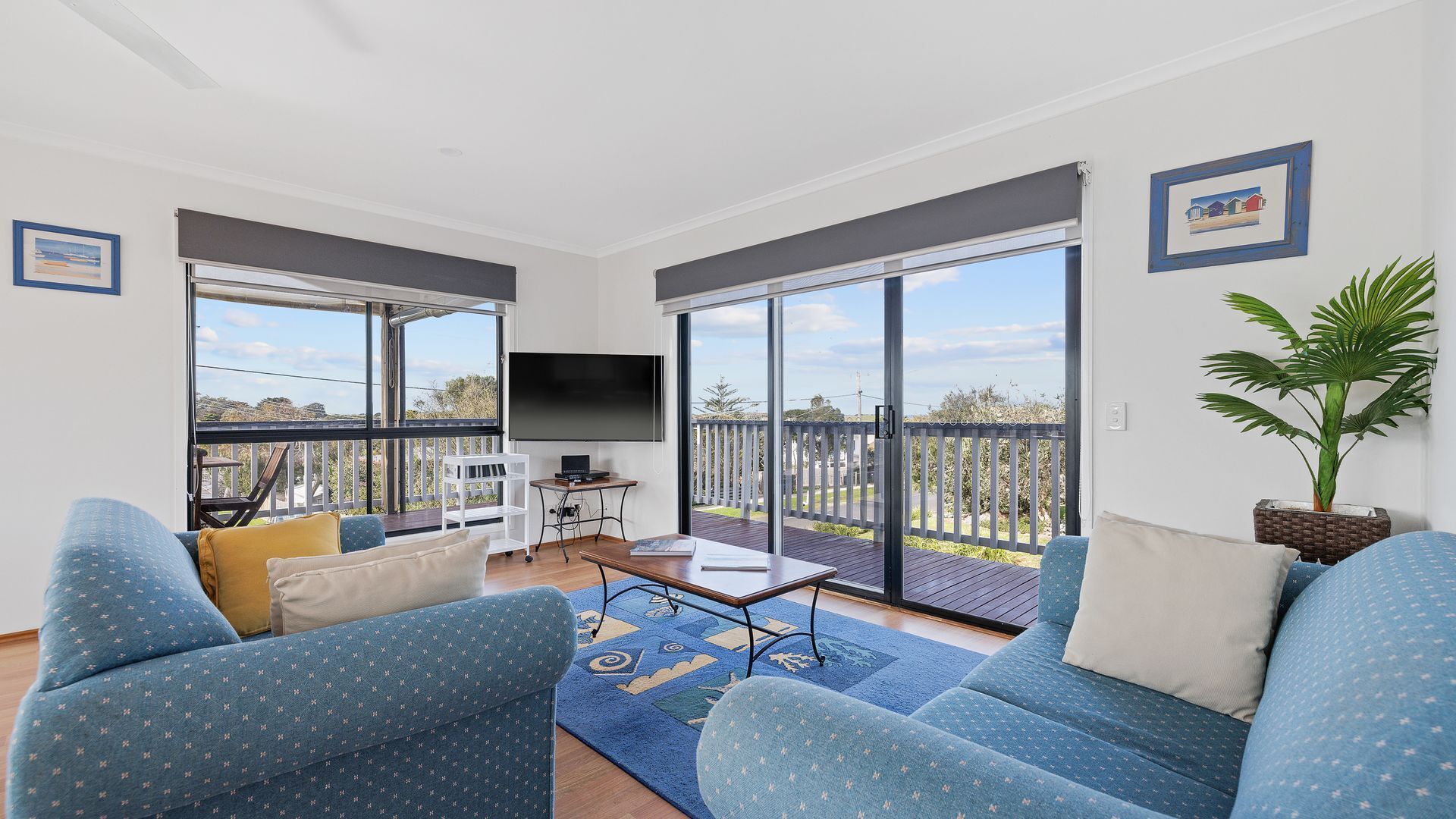 TV, fireplace, DVD player, video library