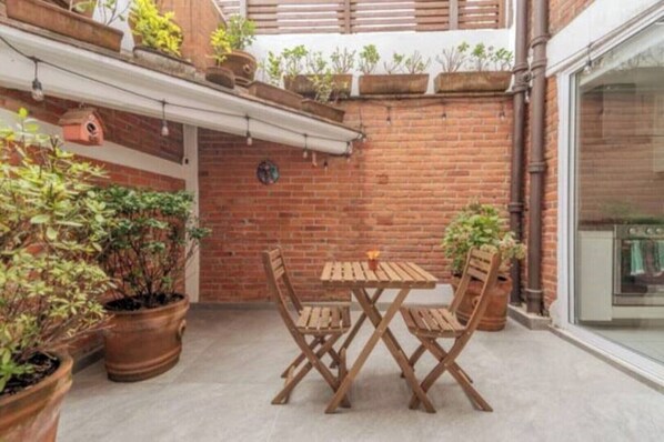 Restaurante al aire libre