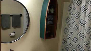 Towels, soap, toilet paper
