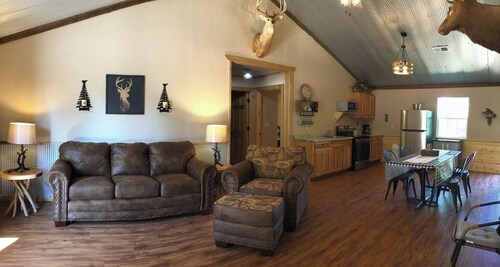 Newly built, 3 bedroom Cabin in a quiet neighborhood near Sardis Lake, MS. 