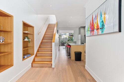 Villa Argo wonderfully surrounded by cafes and restaurant park for kids.
