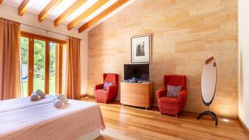 5 slaapkamers, een strijkplank/strijkijzer, gratis wifi, beddengoed