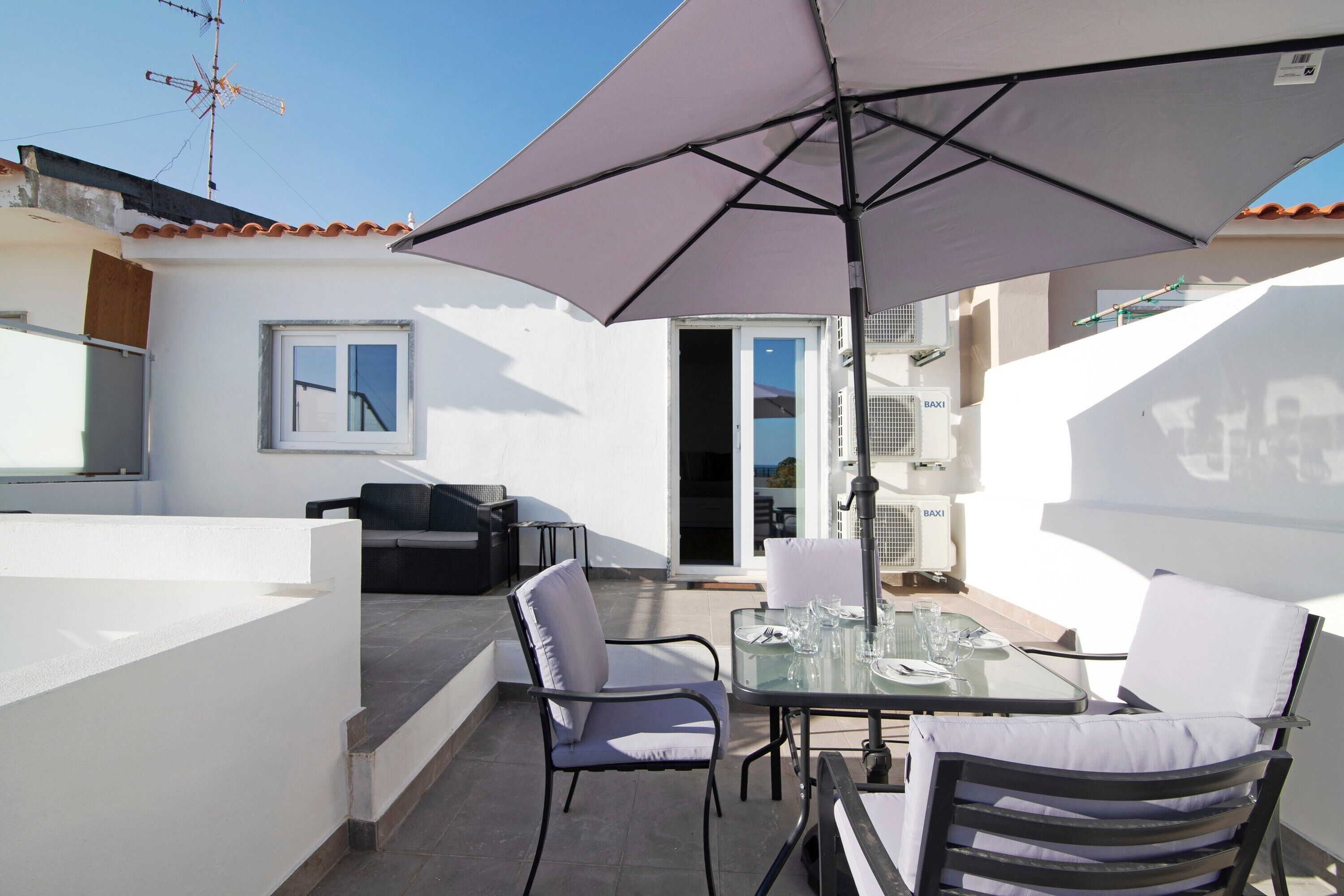 Udendørs spisemuligheder