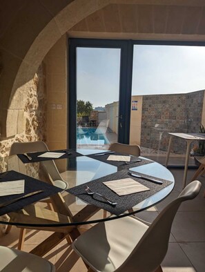 Daily buffet breakfast for a fee - Sea Holly Gozo (Nadur)
