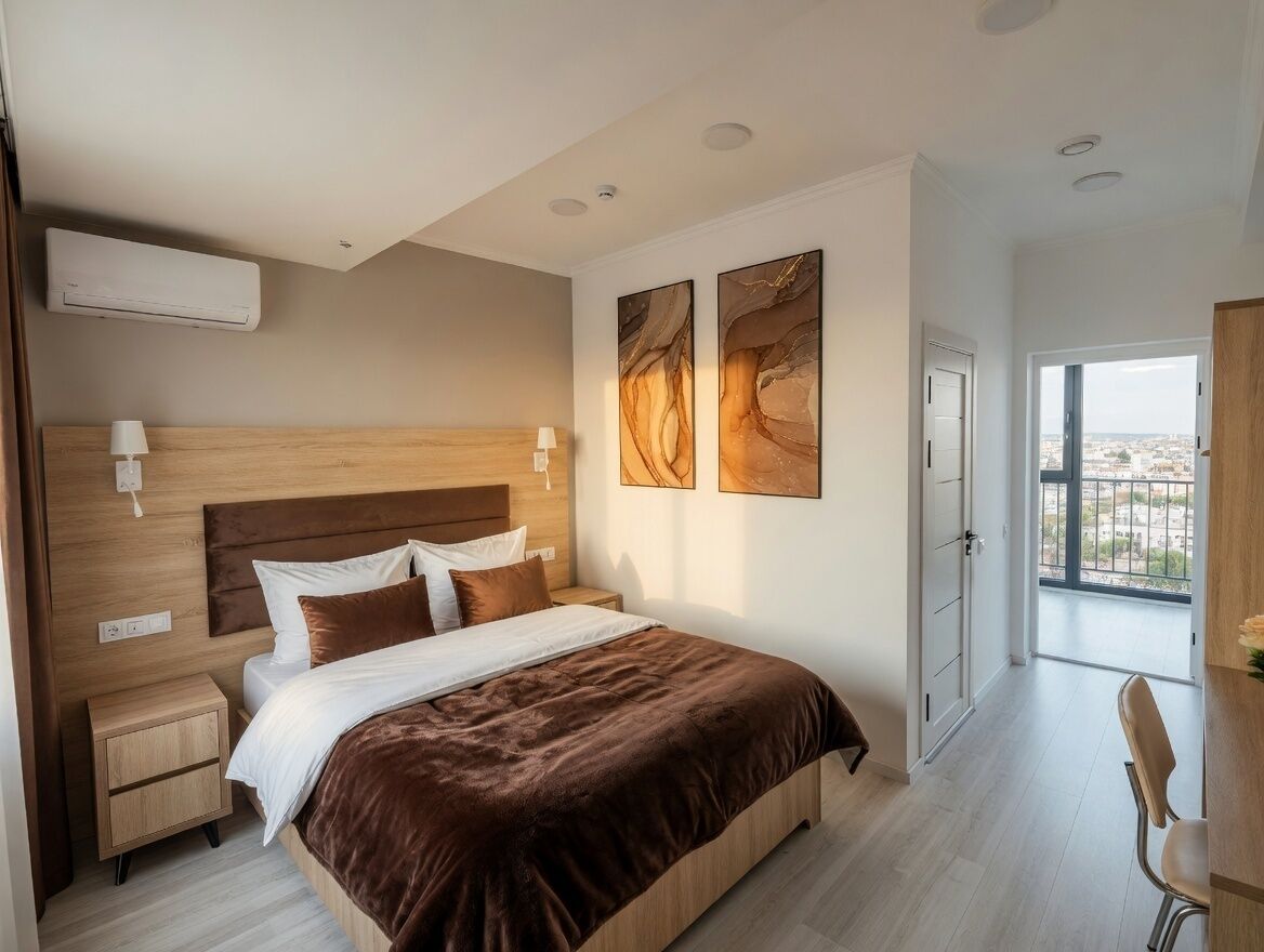 Classic Double Room | Premium bedding, desk, laptop workspace, free WiFi