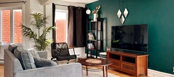 Montpetit Cozy & Spacious Apartment Near Université de Montréal & Metro