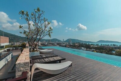 ✈Sea-view 80sqm-1 Bedroom Home-Patong Beach