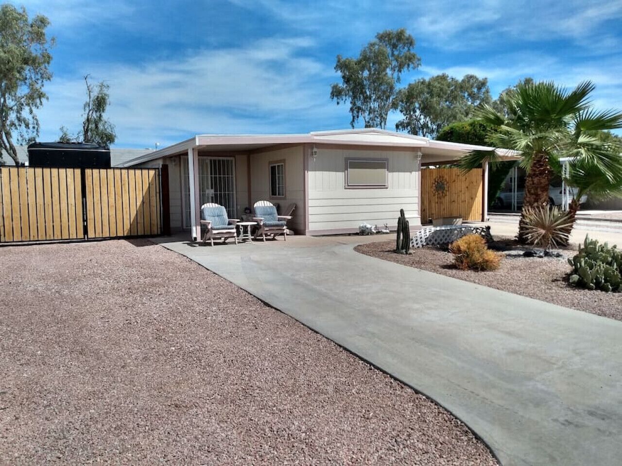 Mesa home for rent 55+ community