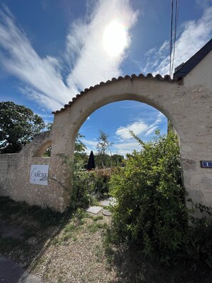 Façade de l’hébergement