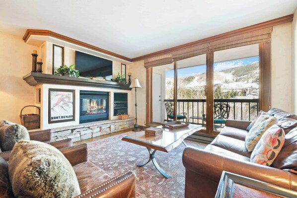 TV, fireplace - Lower Borders 308 (Beaver Creek)