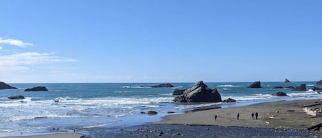 Camastros y toallas de playa