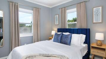 5 bedrooms, iron/ironing board, travel cot, free WiFi