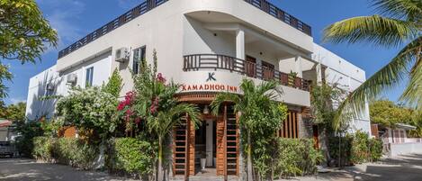 Façade de l’hébergement