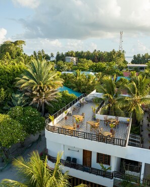 منظر من الجو على ارتفاع عالٍ